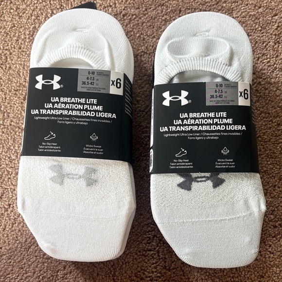 Under Armour set of 12 women’s medium no show socks new - Picture 1 of 2